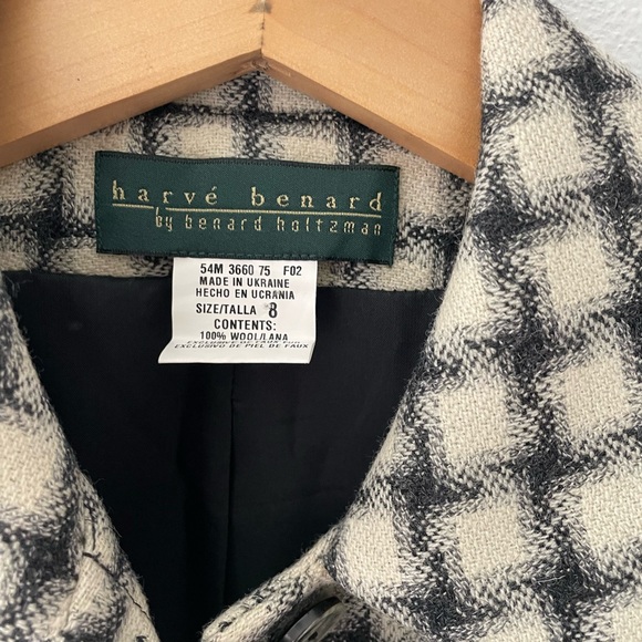 Harve Benard Blazer Suit Jacket Sz 8 - Picture 5 of 10